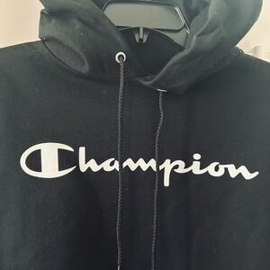 Champion Black Pullover Hoodie